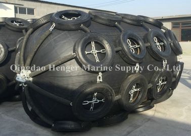 0.05Mpa 0.08Mpa Inflatable Marine Rubber Fenders , Good Air Tightness Floating Dock Rubber Fenders