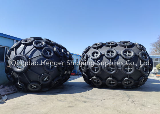 Kalite ISO 17357 Certified Pneumatic Rubber Fender with Natural Rubber Cover and 50Kpa/80kpa Working Pressure Fabrika