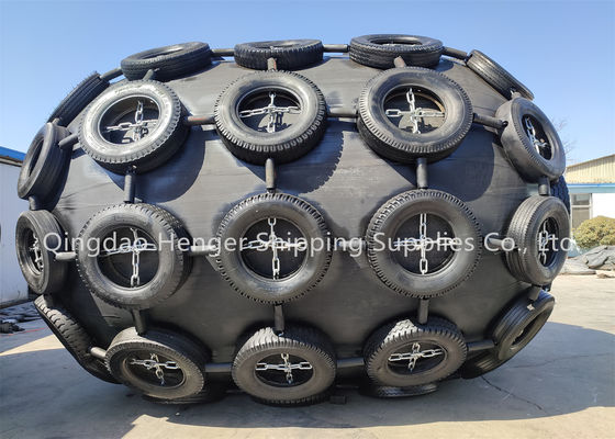 Kalite ISO 17357 Compliant Natural Rubber Pneumatic Rubber Fender with 50Kpa/80kpa Working Pressure for Marine Protection Fabrika