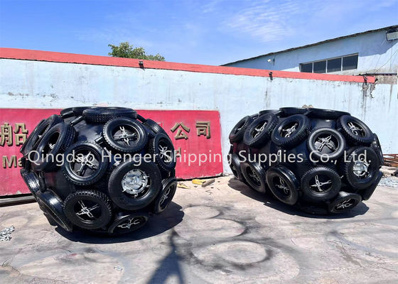 Kalite Özel Boyut ISO17357 Uyumlu 50kpa & 80kpa Deniz Uygulamaları için Basınçlı Pnömatik Kauçuk Fender Fabrika