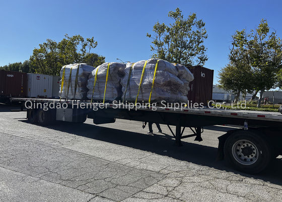 Kalite 4-12 Katman Kauçuk Hava Yastığı Gemi / Tekne Başlatma Donanma Fabrika