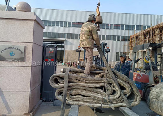 Kalite Gemi Başlatma İçin CCS Sertifikası Ağır Hizmet Tipi 1.5x14m Deniz Hava Yastıkları Fabrika