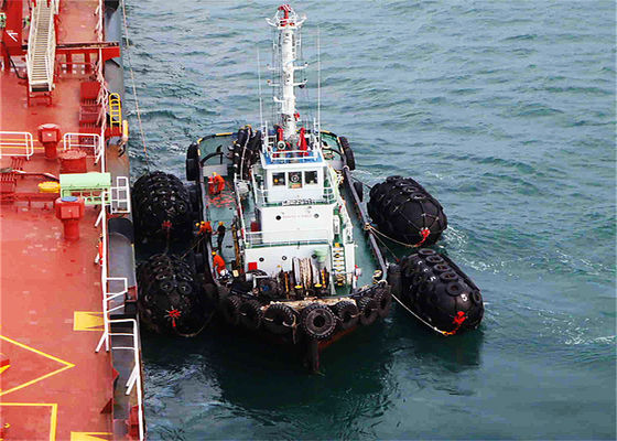 Kalite 50Kpa 80Kpa Dock Floating Marine Pneumatic Fender 2 Yıllık Garanti Fabrika