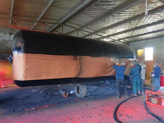 Kalite 2.3*6.2m Batmaz Köpük Dolgulu Çamurluk, Zincirli Ağ ve 70kg/M³ Köpük Yoğunluğu Fabrika