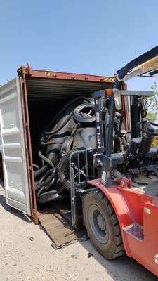 Kalite 3300x6500mm Yüzer Pnömatik Yokohama Çamurluklar 50Kpa, Zincir Lastik Netli Fabrika