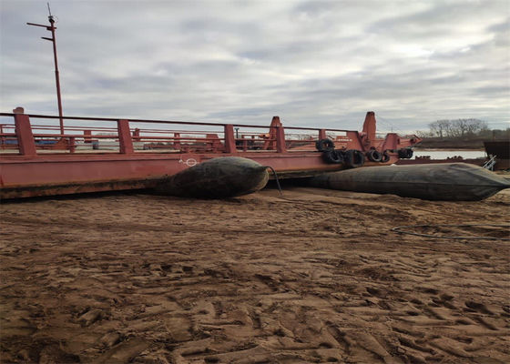 Kalite Denizcilik endüstrisi gemi anbarı için yüksek basınç dirençli gemi fırlatma hava yastıkları Fabrika