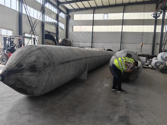 Kalite İyi Kalite Şişme Tasarımlı Gemi Fırlatma Hava Yastıkları Fabrika