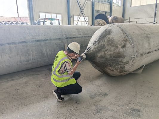 Kalite İyi Kalite Şişme Tasarımlı Gemi Fırlatma Hava Yastıkları Fabrika