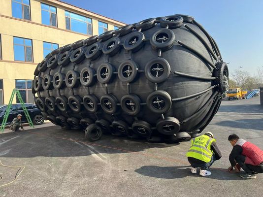 Kalite Rubber Pneumatic Marine Fender Protection for Pressure Situations Fabrika
