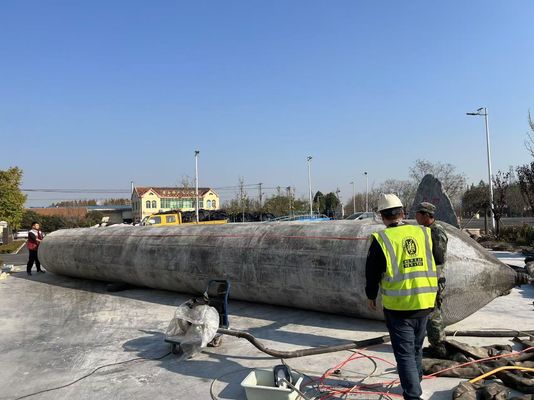 Kalite High Pressure Inflatable Marine Airbags For Ship Launching Lifting Delivering Durable Inflatable Support Systems Fabrika