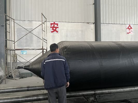 Kalite Inflatable Barge Docking Airbag Pressure Range 0.2-0.4Mpa Provide Safe Protection During Barge Mooring Docking Fabrika