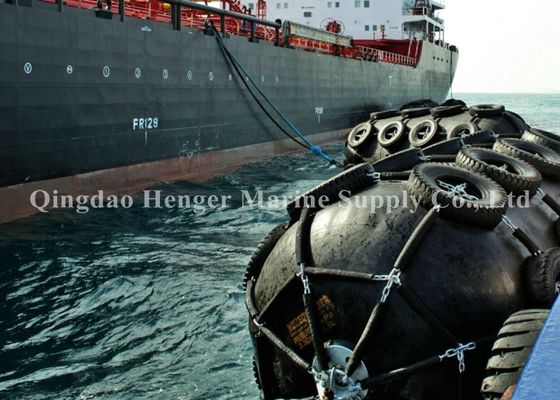 Kalite Petrol Tanker Yerleştirme için Ağır Yokohama Pnömatik Deniz Fender Fabrika