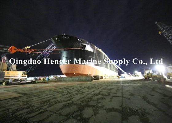 Kalite 4-12 Katmanlı Deniz Kauçuk Hava Yastığı Gemi Fırlatma ve Rıhtım İçin Fabrika