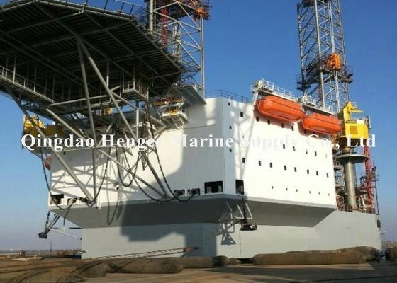 Kalite D1.5m * L18m Gemi Fırlatma Hava Yastıkları ISO9001 ve ISO17357 Sertifikası ile Fabrika