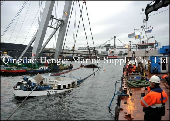 Kalite Şişme 250T / M Hava Kaldırma 0.08mpa Deniz Kauçuk Hava Yastığı Fabrika