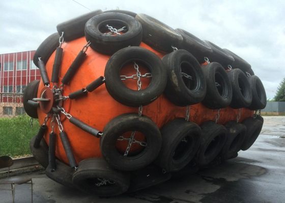 Kalite Denizcilik Uygulamaları için 0.5-4.8m Çap ve 12 Ay Raf Ömrüne Sahip ISO17357 Uyumlu Köpük Dolgulu Çamurluk Fabrika