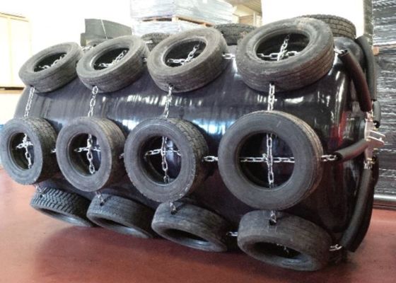 Kalite ISO 17357 Certified EVA Foam Filled Fender with Customizable Density 70-110kg/m³ and 0.5m-4.8m Diameter for Marine Use Fabrika