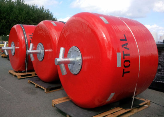 Kalite Renkli Gemi Bağlama Şamandıraları Dış Poliüre Kaplamalı Deniz Seyir Şamandıraları Fabrika