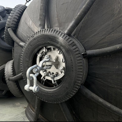 Kalite ISO 17357 Certified Natural Rubber Pneumatic Fender with 50Kpa Working Pressure for Marine Safety Fabrika