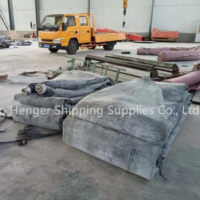 Kalite Deniz Şişme Hava Yastığı 500kg Kurtarma Ağır Hava Kaldırma Balonu Fabrika