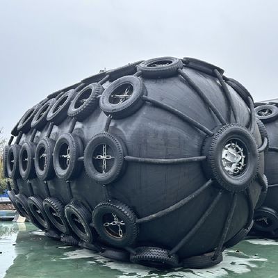Kalite ISO 17357 Certified Natural Rubber Pneumatic Fender with 50Kpa Working Pressure for Marine Safety Fabrika