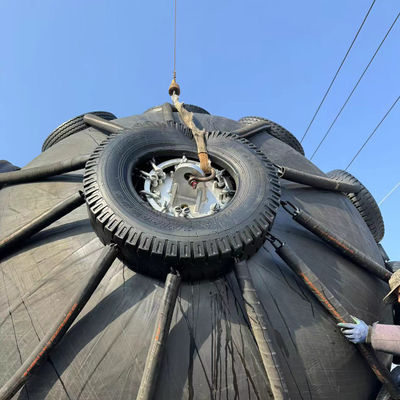 Kalite Kurtarma için BV, CCS, DNV sertifikalı 50KPA Yüksek Kaliteli Pnömatik Kauçuk Çamurluk Fabrika