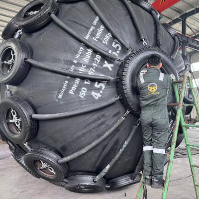 Kalite Tuzlu Su Ortamları için Korozyon Önleyici Pnömatik Kauçuk Çamurluk Fabrika