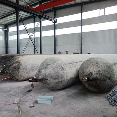 Kalite ISO 14409 Yumuşak ve Kontrol Edilen Başlatma İçin Şişilebilir Gemi Başlatma Hava Yastıkları Fabrika