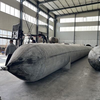 Kalite ISO 14409 Yumuşak ve Kontrol Edilen Başlatma İçin Şişilebilir Gemi Başlatma Hava Yastıkları Fabrika