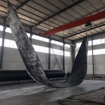 Kalite Henger Denizcilik Kauçuk Hava Yastıkları ISO14409 Gemi Fırlatması İçin Fabrika