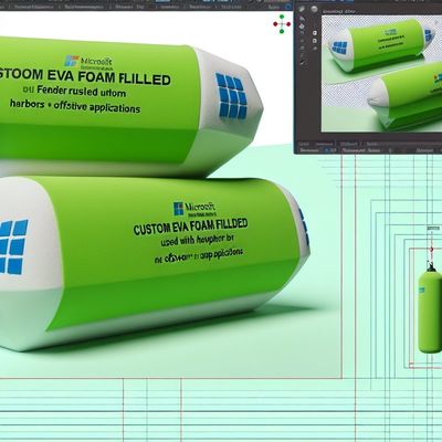 Kalite Liman ve açık deniz kullanımı için özel EVA köpükle doldurulmuş fender Fabrika