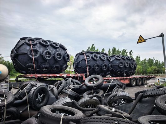 Kalite Tekne koruması için Henger Yokohama Tipi Pnömatik Kauçuk Fender BV Standart Sertifikasyonu ile Fabrika