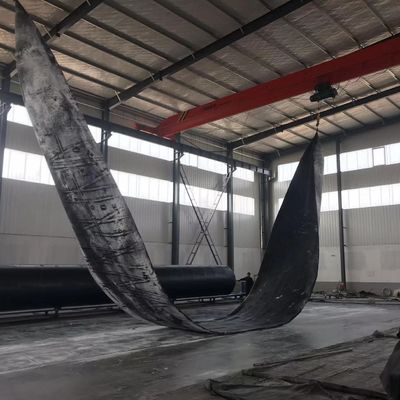 Kalite Gemi Atış ve Kurtarma için Deniz Kauçuk Hava Yastığı 0,8-3M çapı Fabrika