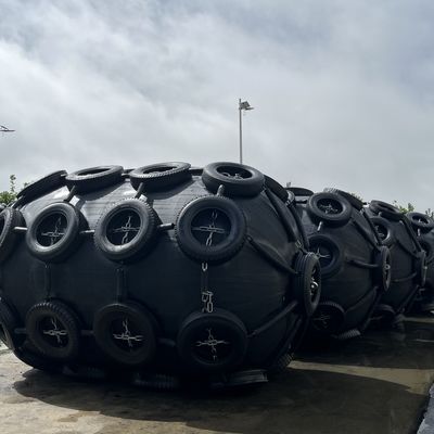 Kalite CCS/BV/Lr/Dnv için Sts/Std Uygulamaları için Pnömatik Kauçuk Fender Onaylandı Fabrika