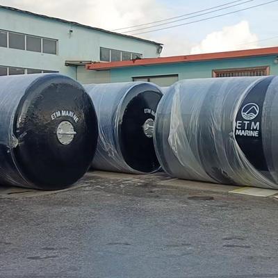 Kalite ISO17357 Approved EVA Foam Filled Fender with Customizable Dimensions and High Energy Absorption for Marine Anti Collision Fabrika