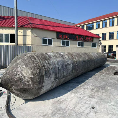 Kalite 0.8-3 M Çap ve 4-25 M Uzunlukta Hızlı Hava Beslemesi İçin Entegre Şişirme Hortumu Bağlantılı Deniz Lastik Hava Yastığı Fabrika