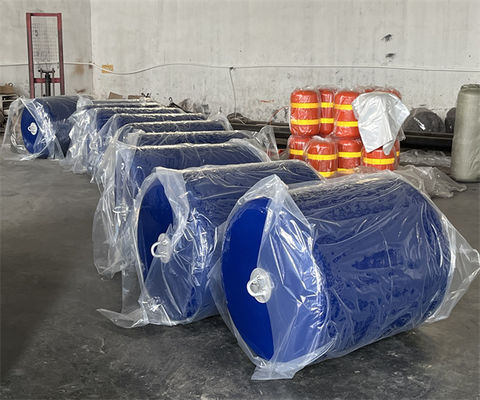 Kalite ISO17357 Certified EVA Foam Filled Marine Fender with Customizable Length for Anti Collision Protection Fabrika
