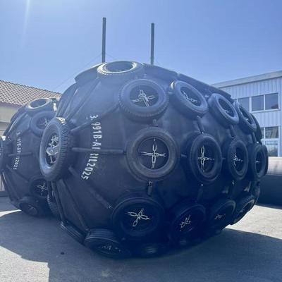 Kalite CCS/BV/LR/DNV Certified High-Quality Black Pneumatic Rubber Fender – Ideal for STS/STD Marine Operations Fabrika