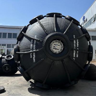 Kalite ISO17357 Ship to Dock Marice Equipment Pneumatic Rubber Fender Fabrika