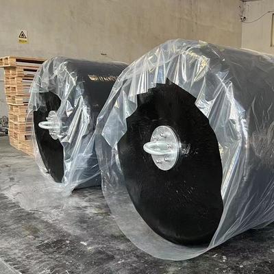 Kalite ISO17357 Certified EVA Foam Filled Marine Fender with Customizable Length for Anti Collision Protection Fabrika