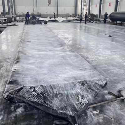 Kalite CB T 3837 Denizcilik Gemileri'nin Taşıma ve Çıkışları için Kalıcı Destek Sağlayan 4 ila 12 Katmanlı Denizcilik Kauçuk Hava Yastığı Fabrika