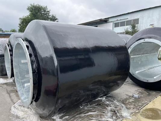 Kalite Sıcak Daldırma Galvanizli Zincirli Silindirik Köpük Dolgulu Çamurluk Çap 0.5m-4.5m Fabrika