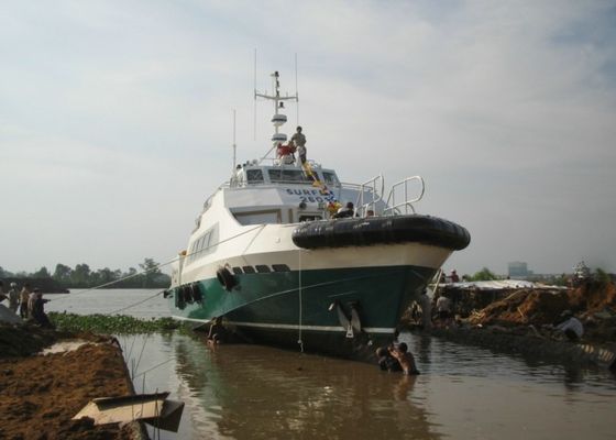 Kalite Workboat Fendering System Römork Köpürmeli Sıkma Çamurlukları, Bağlama Kemerli Fabrika