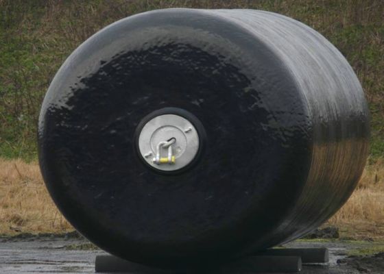 Kalite Yüksek Mukavemetli Deniz Köpük Dolgulu Çamurluk Siyah Tekne Çamurlukları Gemi Koruması Fabrika