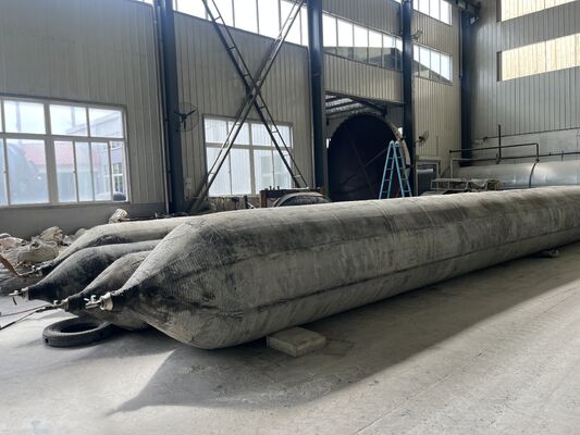Kalite Marine Rubber Airbag with Rapid Inflation Manifold for Simultaneous Multi Unit Operation in 0.8-3 M Diameter Fabrika