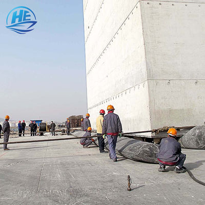 Kalite Gemi Denizcilik Kauçuk Hava Yastığı Yüksek Basınçlı Deniz Kurtarma Hava Kaldırma Torbaları Fabrika