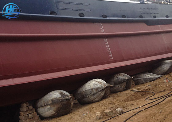 Kalite Gemi Kuru Havuz Hava Yastığını Başlatmak İçin Dia 0.5m-4.5m Deniz Kurtarma Hava Yastığı Fabrika