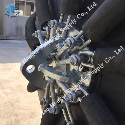 Kalite Koruma için Gemi Yerleştirme ve Deniz Pnömatik Kauçuk Çamurluk 0.05MPa / 0.08MPa Fabrika