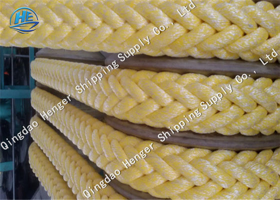 Kalite 3 Strand Deniz Bağlama Halatı Düşük Su Emme Mükemmel İşleme Performansı Fabrika