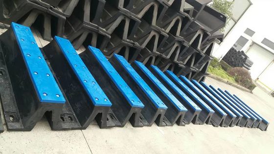 Kalite H200 * L800 Gemi 2 Yıl Garanti için Deniz Kauçuk Çamurluk V Tipi Çamurluk Fabrika